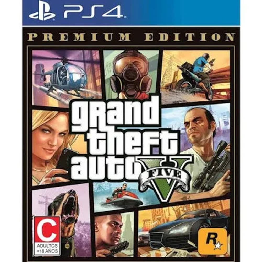 Grand theft auto V Premium Edition (Poducto Unico) — PlayStation 4