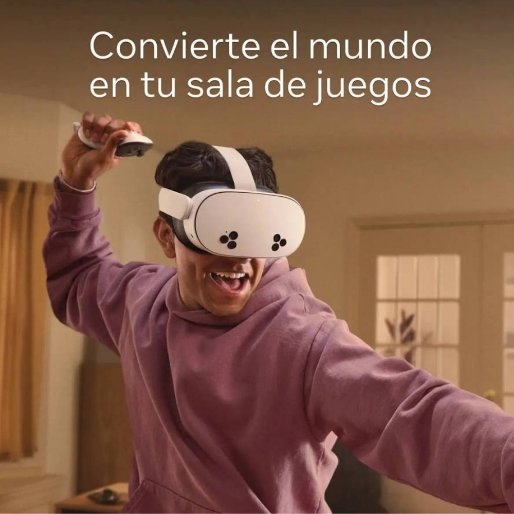 Lentes de realidad virtual Meta Quest 3S 256GB